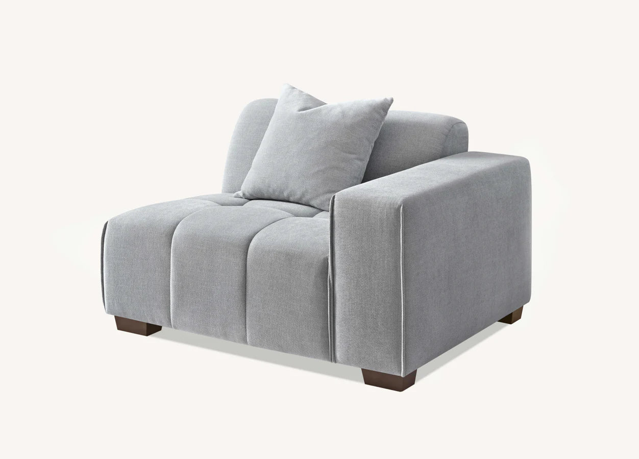 Luxury Charlotte Sofa - Cloudy Grey Boucle